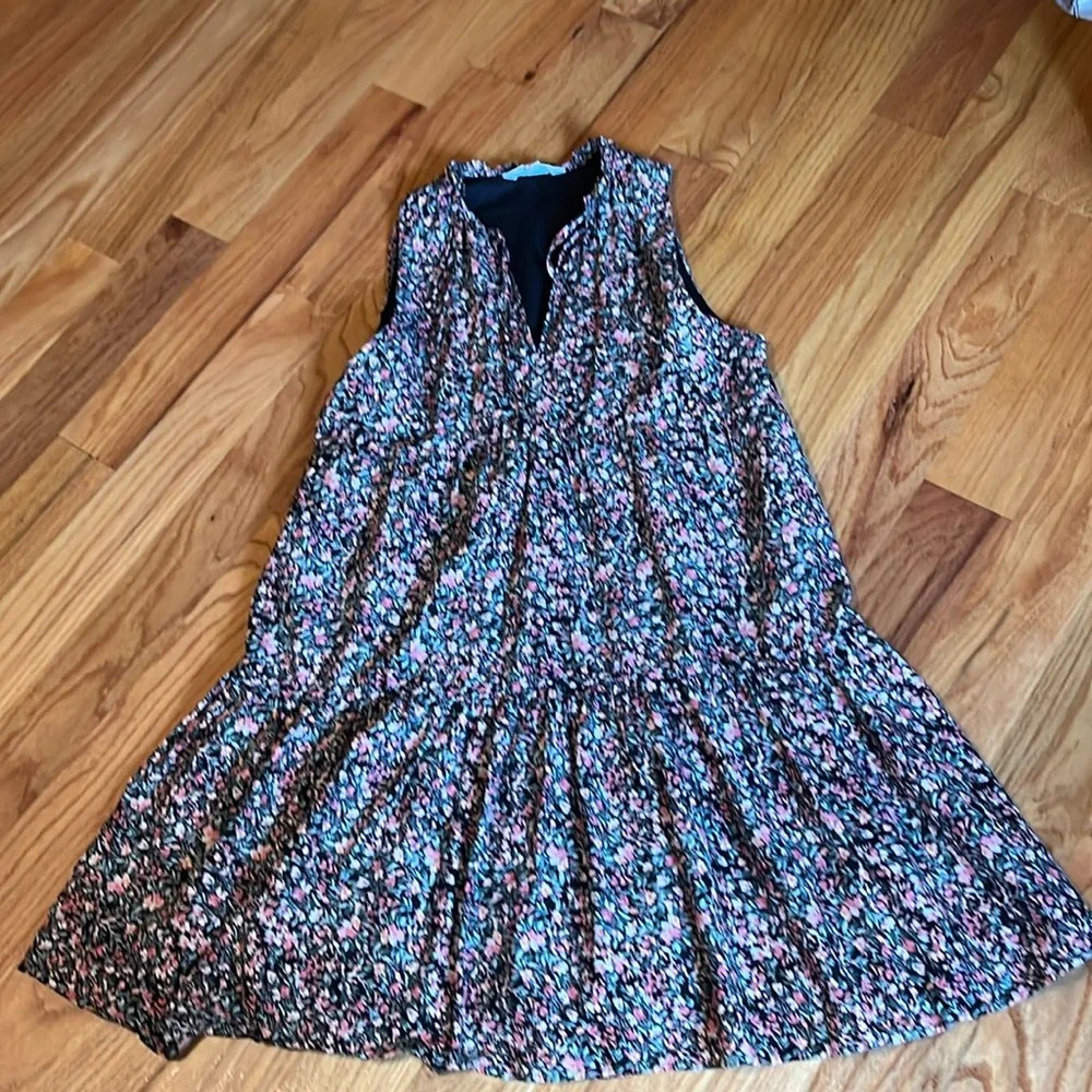 BB Dakota by Steve Madden Ladies Sleeveless Tiered Floral Dress; Small - Picture 4 of 10